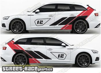 Audi A5 large graphics 210