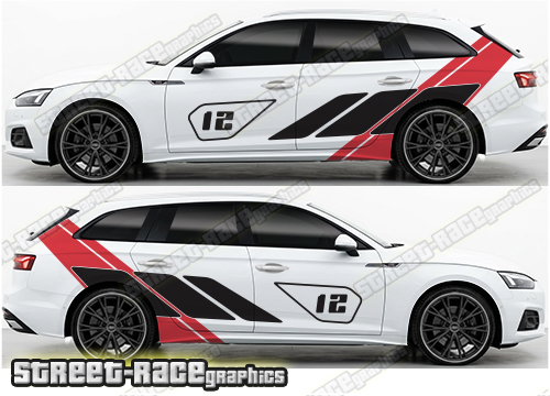 Audi A5 large graphics 210