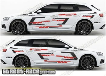 Audi A5 large graphics 212