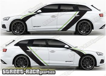 Audi A5 large graphics 217