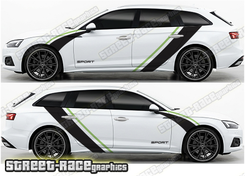Audi A5 large graphics 217