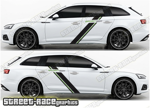 Audi A5 large graphics 218