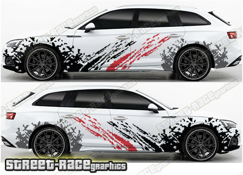 Audi A5 large graphics 301