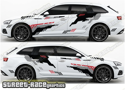 Audi A5 large graphics 302