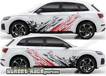 Audi Q5 001 - mud splatter
