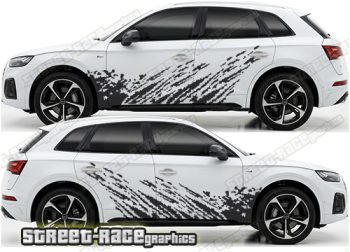 Audi Q5 002 - mud splatter graphics