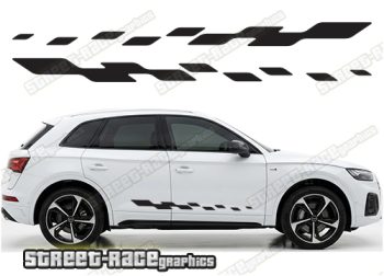 Audi Q5 036 racing stripes