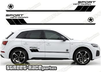 Audi Q5 037 racing stripes