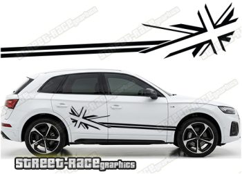 Audi Q5 039 racing stripes