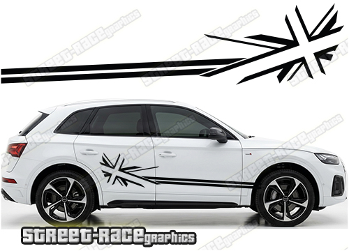 Audi Q5 039 racing stripes
