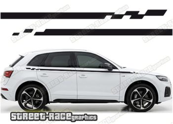 Audi Q5 041 racing stripes