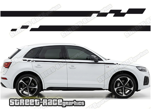 Audi Q5 041 racing stripes