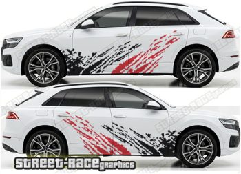 Audi Q8 001 - mud splatter