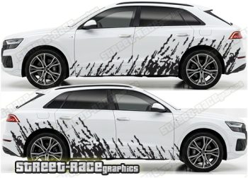 Audi Q8 003 - mud splatter graphics