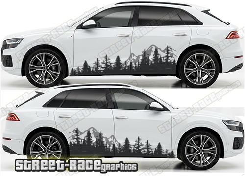 Audi Q8 016 - Mountains