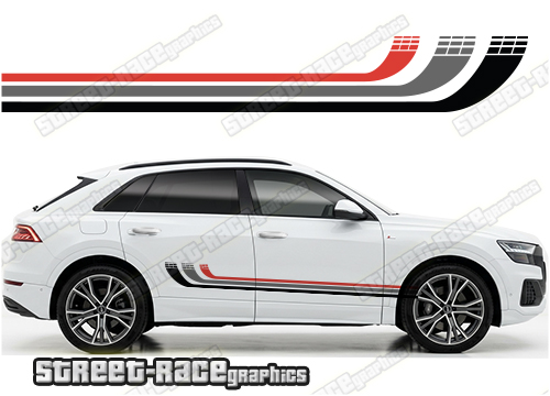 Audi Q8 031 - racing stripes