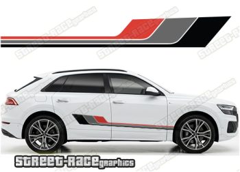Audi Q8 032 - racing stripes