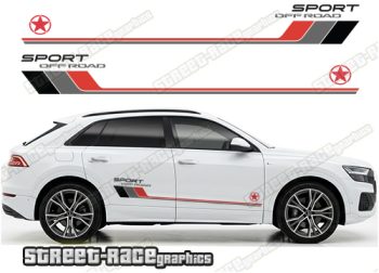 Audi Q8 034 - racing stripes