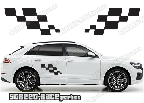 Audi Q8 038 stickers