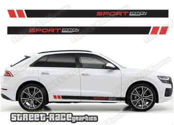Audi Q8 049 - racing stripes