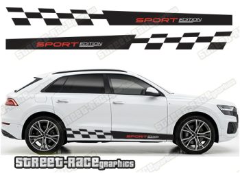 Audi Q8 052 - racing stripes