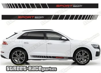 Audi Q8 053 - racing stripes