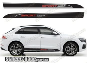 Audi Q8 054 - racing stripes