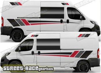 Camper van graphics 001 - Compatible with Ducato - Relay - Boxer
