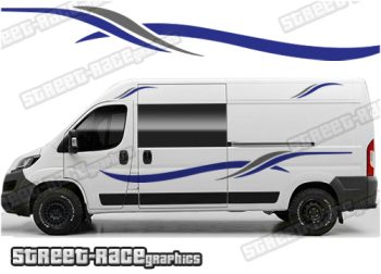 Camper van graphics 005 - Compatible with Ducato - Relay - Boxer