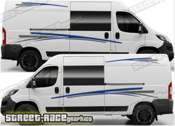 Camper van graphics 009 - Compatible with Ducato - Relay - Boxer