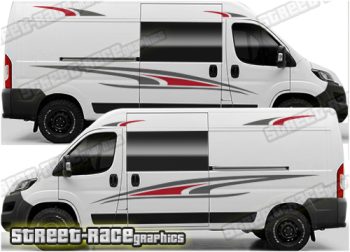 Camper van graphics 012 - Compatible with Ducato - Relay - Boxer