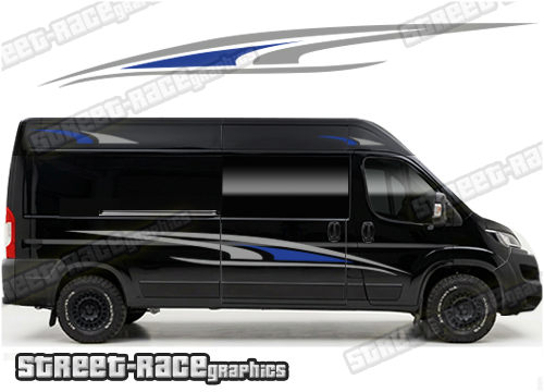Camper van graphics 012 - Compatible with Ducato - Relay - Boxer - Image 2