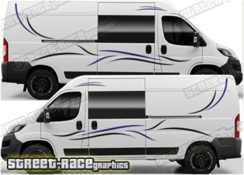 Camper van graphics 017 - Compatible with Ducato - Relay - Boxer