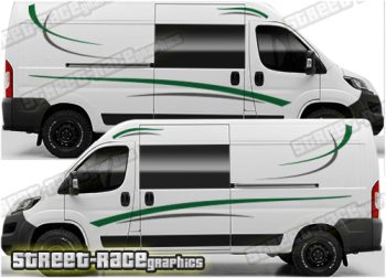 Camper van graphics 022 - Compatible with Ducato - Relay - Boxer