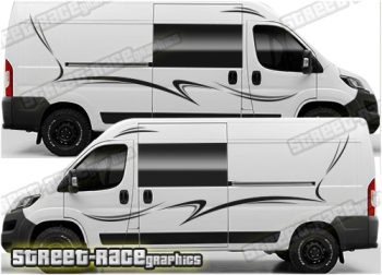 Camper van graphics 024 - Compatible with Ducato - Relay - Boxer