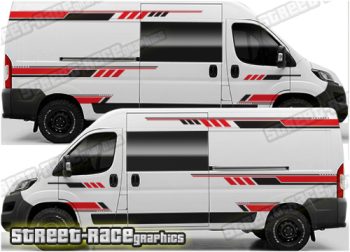 Camper van graphics 030 - Compatible with Ducato - Relay - Boxer