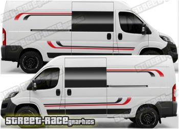 Camper van graphics 031 - Compatible with Ducato - Relay - Boxer