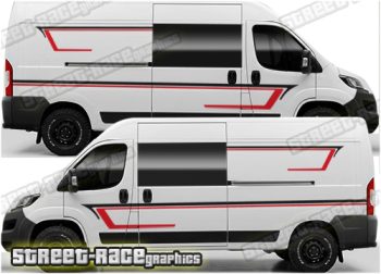 Camper van graphics 033 - Compatible with Ducato - Relay - Boxer