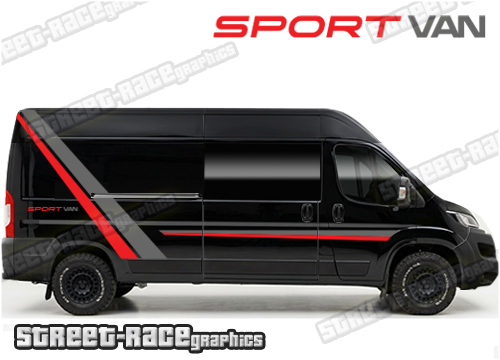 Camper van graphics 038 - Compatible with Ducato - Relay - Boxer - Image 2