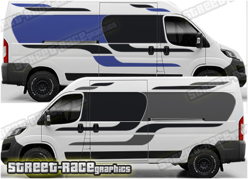 Camper van graphics 063 - Compatible with Ducato - Relay - Boxer