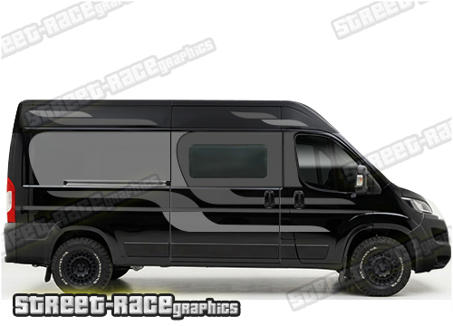 Camper van graphics 063 - Compatible with Ducato - Relay - Boxer - Image 3