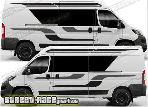 Camper van graphics 226 - Compatible with Ducato - Relay - Boxer
