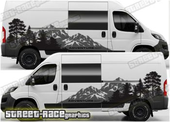 Camper van graphics 230 - Compatible with Ducato - Relay - Boxer