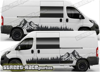 Camper van graphics 234 - Compatible with Ducato - Relay - Boxer