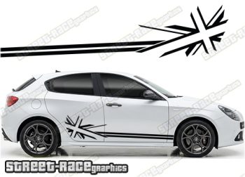 Racing stripes 103 - Compatible with Alfa Romeo Giulietta
