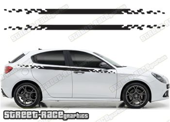 Racing stripes 108 - Compatible with Alfa Romeo Giulietta