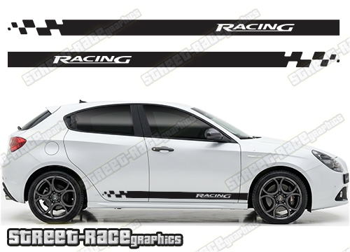 Racing stripes 110 - Compatible with Alfa Romeo Giulietta