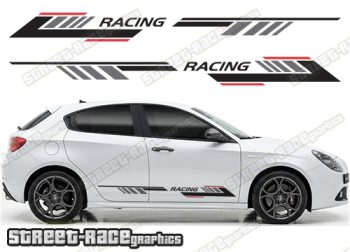 Racing stripes 308 - Compatible with Alfa Romeo Giulietta