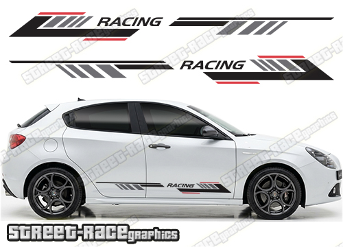 Racing stripes 308 - Compatible with Alfa Romeo Giulietta