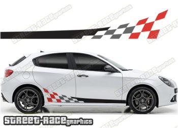 Racing stripes 320 - Compatible with Alfa Romeo Giulietta